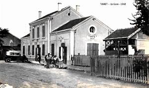 Tiaret - Gare - 1942